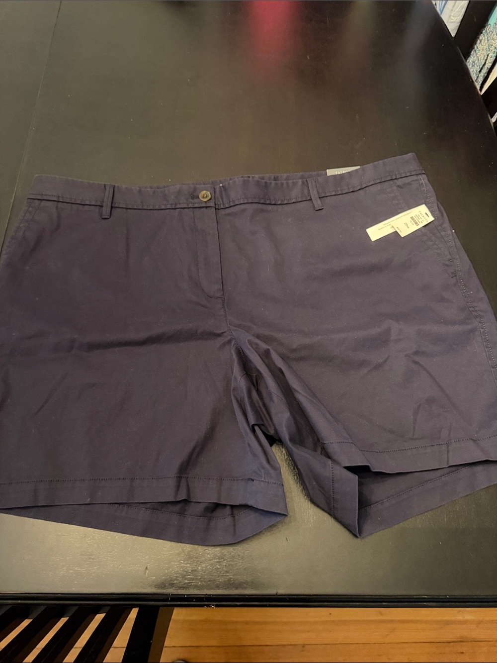 Talbots Navy Cotton Blend Women’s Shorts
